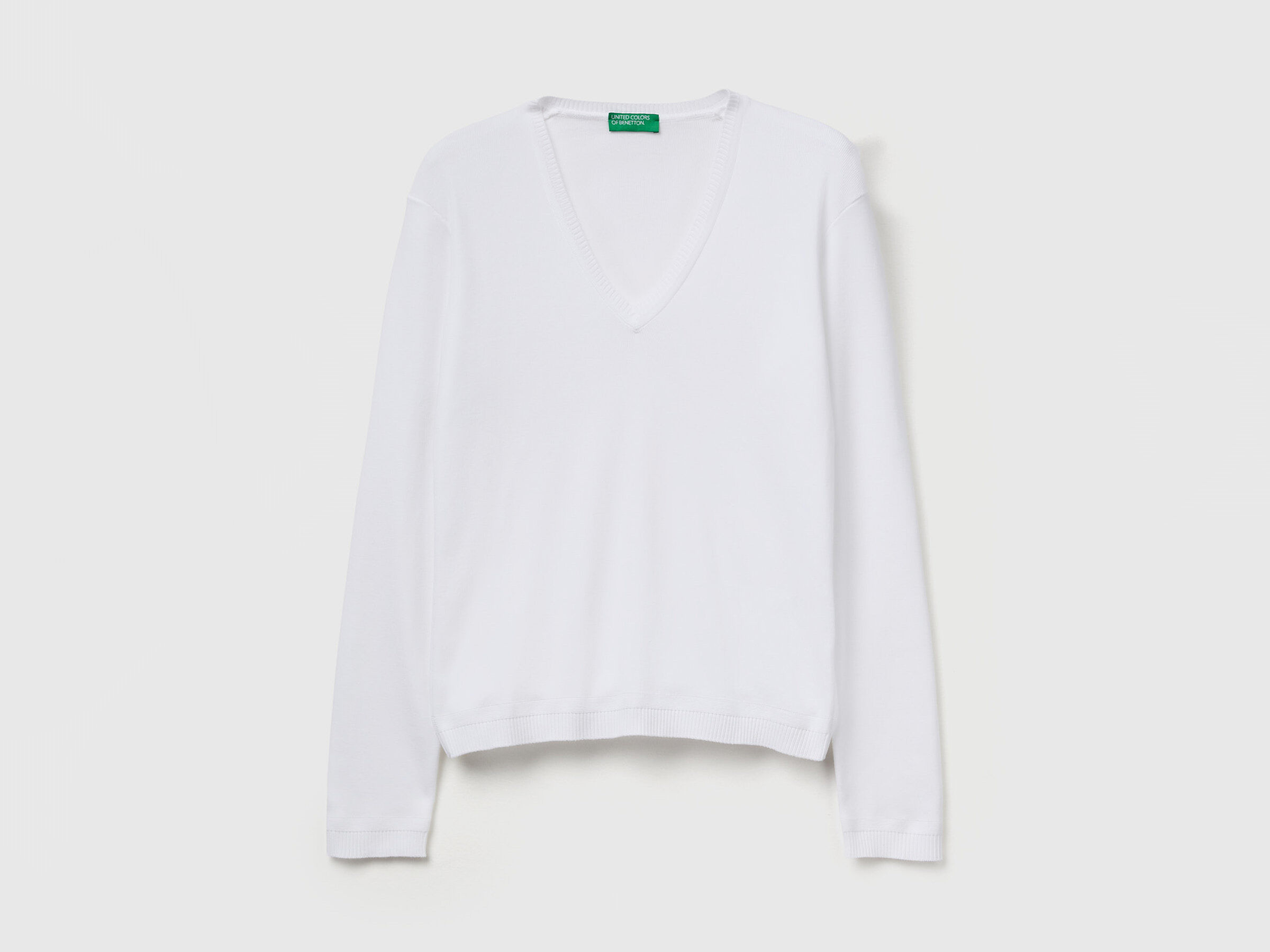 V NECK SWEATER L/S Femme image number 5